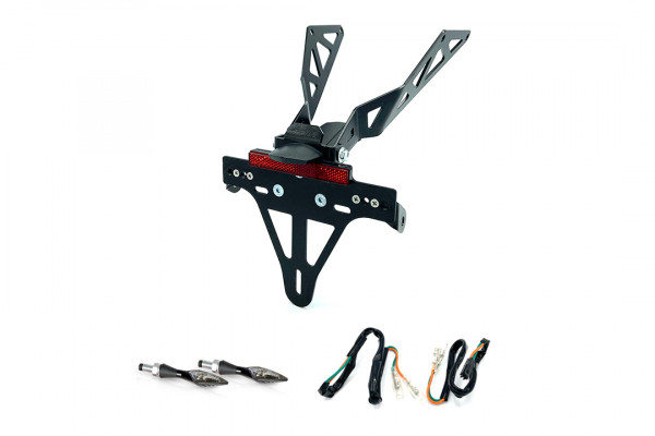 Kennzeichenhalter-Blinker-Kit XLED passend für Honda CB650R/CBR650R ab Modelljahr 2021