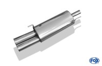 FOX Endschalldämpfer 2x76 Typ 10 passend für VW Golf III FOX Endschalldämpfer 2x76 Typ 10 passend für VW Golf III
