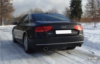 FOX Endschalldämpfer passend für Audi A8 4H 1x100 Typ 16 FOX Endschalldämpfer passend für Audi A8 4H 1x100 Typ 16