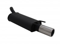 Novus Sportauspuff passend für Opel Tigra A 1x90mm Edelstahl Novus Sportauspuff passend für Opel Tigra A 1x90mm Edelstahl