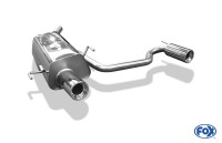 FOX Endschalldämpfer passend für Opel Tigra B TwinTop – 1x90 Typ 13 rechts/links FOX Endschalldämpfer passend für Opel Tigra B TwinTop – 1x90 Typ 13 rechts/links