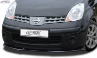 RDX VARIO-X Frontspoiler passend für NISSAN Note E11 2005-2009 RDX VARIO-X Frontspoiler passend für NISSAN Note E11 2005-2009
