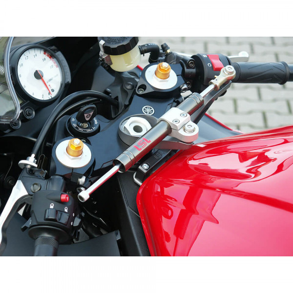 LSL Lenkungsdämpfer Kit YAMAHA YZF-R6 03-05, titan