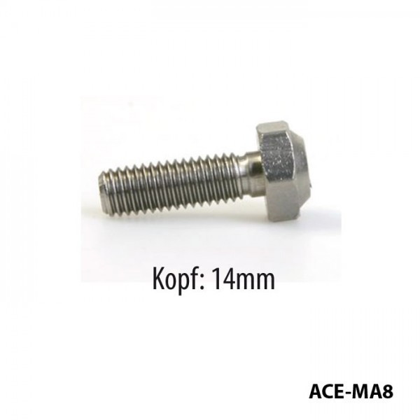 Bremsscheibenschrauben mit Magnet für Yamaha M8 x 1,25 x 30 mm | Kopf 14 mm