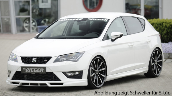 Rieger Seitenschweller links für Seat Leon FR (5F) 3-tür. (SC) 01.13-