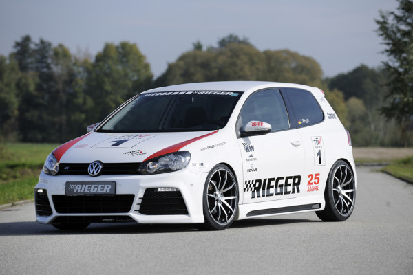 Rieger Spoilerstoßstange für VW Golf 6 GTI 5-tür.