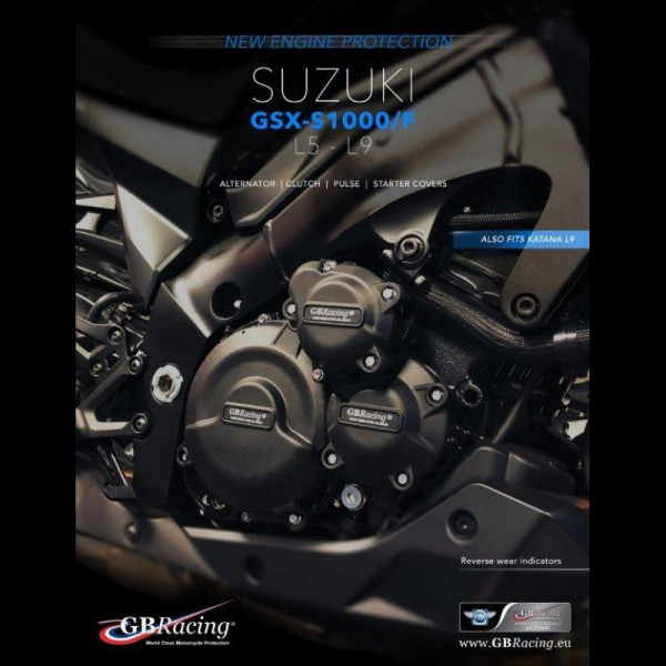 GB Racing Motor Protektor Set Suzuki GSX-S 1000 / GT / GX / FA / Katana / GSX-S 950