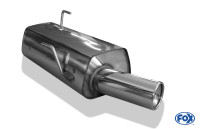 FOX Endschalldämpfer passend für Peugeot 206 S16 Cabrio - 1x90 Typ 13 FOX Endschalldämpfer passend für Peugeot 206 S16 Cabrio - 1x90 Typ 13