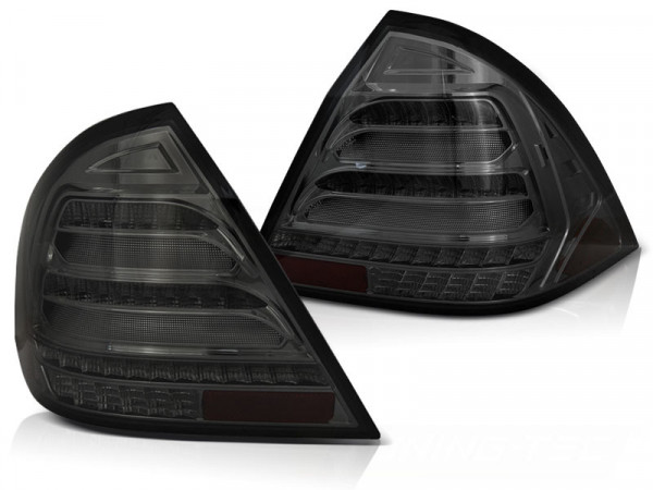 Getönte LED Rückleuchten passend für Mercedes W203 Limousine 2004–2007