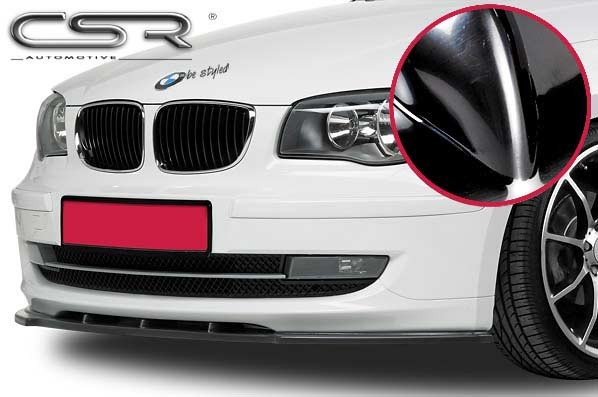 Cup-Spoilerlippe glänzend mit ABE für BMW 1er E81/E87 Glossy Schwarz  CSL016-G, Spoilerlippe, Spoiler, Aerodynamik, Auto Tuning