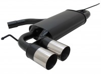 Novus Sportauspuff 2x76mm RL-Design passend für Audi A3 / VW Golf 5 / VW Golf 6 / VW Scirocco Novus Sportauspuff 2x76mm RL-Design passend für Audi A3 / VW Golf 5 / VW Golf 6 / VW Scirocco