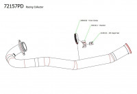 Arrow Krümmer passend für KTM 690 Enduro R / SMC R ab 2019 Arrow Krümmer passend für KTM 690 Enduro R / SMC R ab 2019