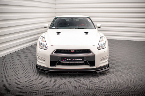 Front Ansatz + Flaps passend für Nissan GTR R35 Facelift