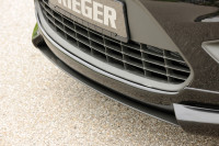 Rieger Spoilerschwert carbon look für Ford Focus 2 5-tür. 02.08-01.11 (ab Facelift) Ausführung: Schwarz matt