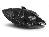 Scheinwerfer Tageslicht schwarz passend für SEAT Leon Altea Toledo 06.05-09 Scheinwerfer Tageslicht schwarz passend für SEAT Leon Altea Toledo 06.05-09