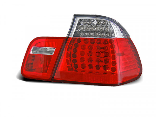 Led Rücklichter rot weiß passend für BMW E46 09.01-03.05 Limousine
