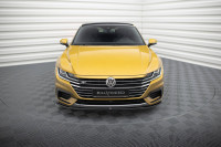 Front Ansatz Für V.1 VW Arteon R-Line Schwarz Hochglanz