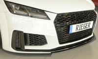 Rieger Spoilerschwert matt schwarz für Audi TT (8J-FV/8S) Coupé 09.18- (ab Facelift) Ausführung: Schwarz matt