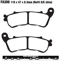 EBC SFA388 Scooter Bremsbeläge passend für Honda & Suzuki EBC SFA388 Scooter Bremsbeläge passend für Honda & Suzuki