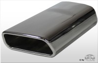 FOX Anschweißendrohr Typ 59 Edelstahl 145x65 mm trapezförmig FOX Anschweißendrohr Typ 59 Edelstahl 145x65 mm trapezförmig