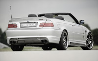 Rieger Heckschürze passend für BMW 3er E46 Cabrio 02.98-12.01 (bis Facelift) Rieger Heckschürze passend für BMW 3er E46 Cabrio 02.98-12.01 (bis Facelift)