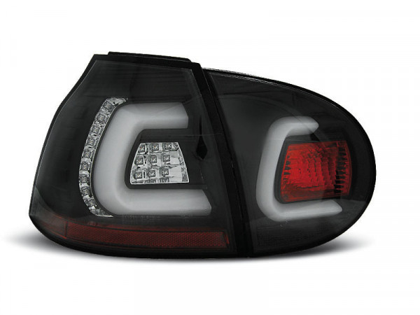 LED BAR Rücklichter schwarz passend für VW Golf 5 10.03-09