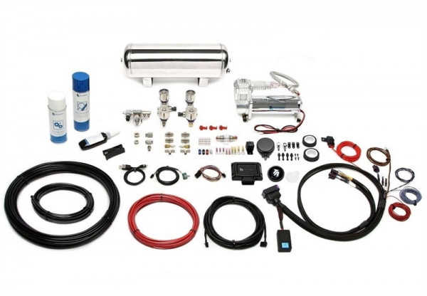 TA Technix Luftfahrwerk mit Airmanagement passend für Alfa Romeo Mito / Fiat Punto, Grande Punto / O