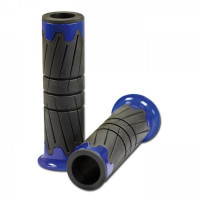 ABS/Gummi-Griffe Glossy blau 22mm offen ABS/Gummi-Griffe Glossy blau 22mm offen