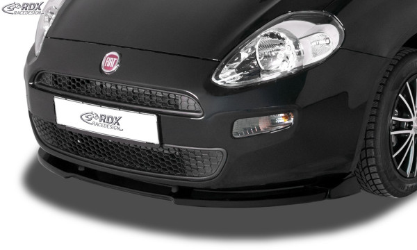 RDX Frontspoiler VARIO-X für FIAT Punto (199) 2012-2018 Frontlippe Front Ansatz Vorne Spoilerlippe