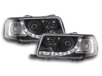 Scheinwerfer Set Daylight LED TFL-Optik passend für Audi 80 Typ B4 91-94 schwarz Scheinwerfer Set Daylight LED TFL-Optik passend für Audi 80 Typ B4 91-94 schwarz