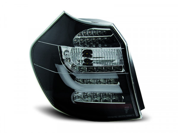 LED BAR Rücklichter schwarz passend für BMW E87 / e81 09.07-11 Lci Schwarz