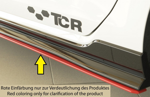 Rieger Seitenschweller links ansatz für VW Golf 7 GTI-TCR 3-tür. 01.19-