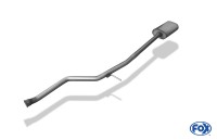 FOX Vorschalldämpfer aus Edelstahl passend für Peugeot 206 Limousine/CC 1,6l 16V FOX Vorschalldämpfer aus Edelstahl passend für Peugeot 206 Limousine/CC 1,6l 16V