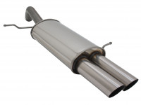 Novus Edelstahl Sportauspuff passend für Ford Fiesta MK7 ST Novus Edelstahl Sportauspuff passend für Ford Fiesta MK7 ST