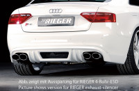 Rieger Heckschürzenansatz passend für Audi A5 (B8/B81) Sportback 06.07-07.11 Rieger Heckschürzenansatz passend für Audi A5 (B8/B81) Sportback 06.07-07.11
