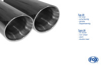 FOX Endschalldämpfer passend für Seat Leon 5F ST - 2x90 Typ 25 rechts/links FOX Endschalldämpfer passend für Seat Leon 5F ST - 2x90 Typ 25 rechts/links