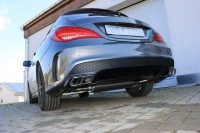 FOX Endschalldämpfer passend für Mercedes CLA C117/ X117 AMG-Line/ AMG 45 FOX Endschalldämpfer passend für Mercedes CLA C117/ X117 AMG-Line/ AMG 45
