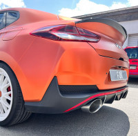 Endrohre passend für Hyundai i30N Fastback Facelift - Edelstahl 160x130 Typ 38 rechts/links Endrohre passend für Hyundai i30N Fastback Facelift - Edelstahl 160x130 Typ 38 rechts/links