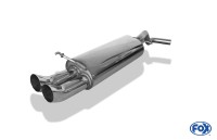 FOX Endschalldämpfer 2x76 Typ 18 passend für VW Golf IV FOX Endschalldämpfer 2x76 Typ 18 passend für VW Golf IV