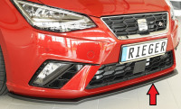 Rieger Spoilerschwert glanz schwarz für Seat Ibiza FR (KJ) 5-tür. 01.17- Ausführung: Schwarz matt
