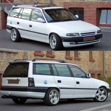 K.A.W. Tieferlegungsfedern für Opel Astra F Caravan ab 09/1991 bis 09/1998