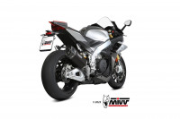 MIVV SR-1 Endschalldämpfer Titan Schwarz passend für Aprilia TUONO V4 1100 & RSV 4 21-23 MIVV SR-1 Endschalldämpfer Titan Schwarz passend für Aprilia TUONO V4 1100 & RSV 4 21-23