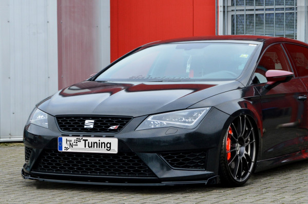 Cup Frontspoilerlippe Phase 2 mit Wing für Seat Leon 5F FR + Cupra