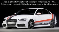 Rieger Spoilerstoßstange für Audi A4 S4 (B8/B81) Lim. 01.12- (ab Facelift)