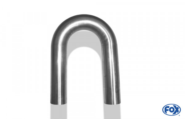 FOX Uni-Rohrbogen 180° Ø88,9mm Edelstahl Radius 135mm