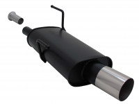 Novus Sportauspuff passend für Peugeot 206 1x90mm RL-Design Novus Sportauspuff passend für Peugeot 206 1x90mm RL-Design