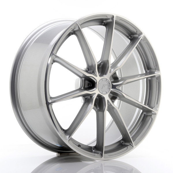 JR Wheels JR37 20x9 ET35 5x120 Silver Machined Alufelge