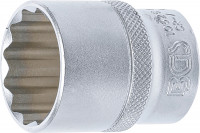BGS Steckschlüssel-Einsatz Zwölfkant SW 26 mm BGS Steckschlüssel-Einsatz Zwölfkant SW 26 mm