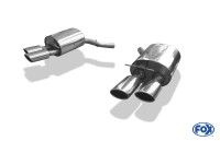 FOX Endschalldämpfer passend für BMW E63/E64 645i 650i FOX Endschalldämpfer passend für BMW E63/E64 645i 650i