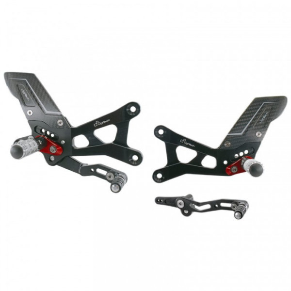 Lightech Fußrastenanlage R Type passend für Yamaha YZF R6 ab 2017